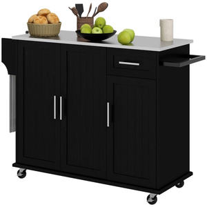 Armoire de rangement pour îlot de cuisine design moderne DB - Product Image 1