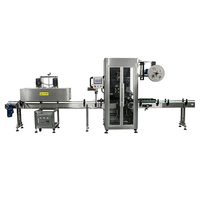 Machine d'étiquetage à chauffage vapeur pour bouteilles rondes et carrées en plastique, machine d'étiquetage rétractable pour manchons d'eau minérale et de jus
