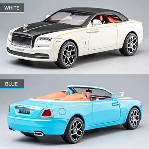 Rolls Royce Dawn, Auto de Metal Fundido a Presión, Escala 1:24, Modelo Coleccionable de Lujo Convertible con Interiores Detallados, Luces y Música, 218 cm - Product Image 3