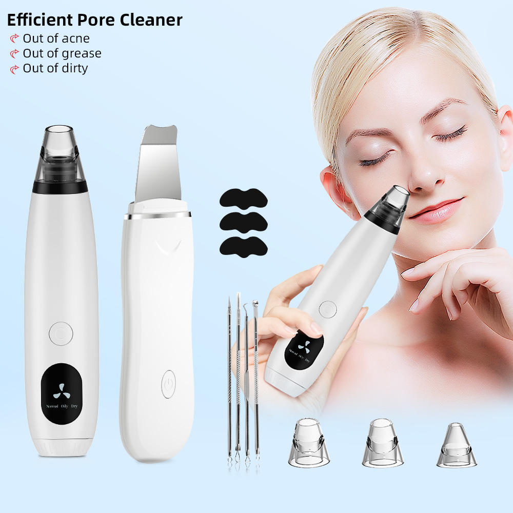 deep cleansing ultrasonic peeling face spatula scrubber machine beauty device 2023 face cleaner