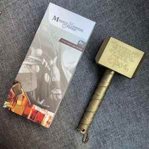 Personalized Thor's Hammer Design Stainless Steel Eco-Friendly Beer & Bottle Opener with Magnet <b>Refrigerator</b> Sticker Gift - Product Image 2