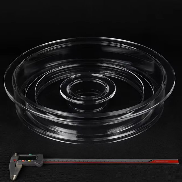 FD-Customized High Quality Clear Quartz Glass Boat Wafer Carrier Quartz Boat