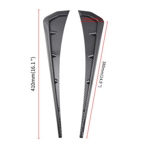 Adhesivos Decorativos para Carrocería <span class=keywords><strong>de</strong></span> Automóvil Z-258, Simulación <span class=keywords><strong>de</strong></span> Branquias <span class=keywords><strong>de</strong></span> Tiburón, Salidas <span class=keywords><strong>de</strong></span> Aire Laterales para el Capó - Product Image 5