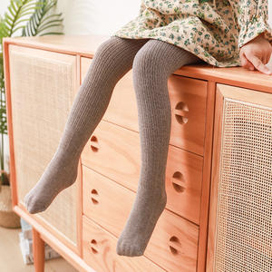 Automne moyen épais blanc antidérapant collants de danse pour filles enfants décontracté respirant tricoté collants pâte frite torsades - Product Image 5