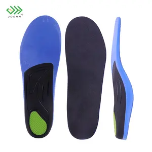 JOGHN 3.5Cm Arch Height Sport Shoe Insoles For Plantar Fasciitis Reusable Pad Heel Pad Arch Support Orthotic Insole