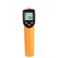 Thermomètre infrarouge numérique industriel pour la mesure de la température des pneus et des aliments en cuisine, avec laser de positionnement, vente en gros