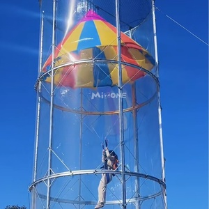 Simulador de conducción de paracaídas y caída libre de 20m de altura, juego de paracaídas para niños, simulador de paracaídas para niños al aire libre - Product Image 3