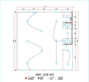 Living Houses Apartamento Contenedor 2 Conexiones Expandible Casas Prefabricadas 40ft para Iglesia - Product Image 6