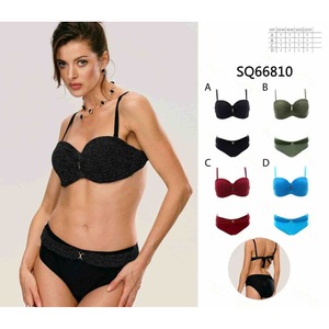 Costume da bagno intero taglie forti con controllo pancia, monokini sexy e coprente per la spiaggia SQ66839 - Product Image 1