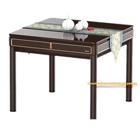 Machine de Mahjong automatique chinoise, table à manger pliante entièrement automatique, double usage, électrique, pour quatre personnes, avec système de rouleaux, silencieuse pour usage domestique