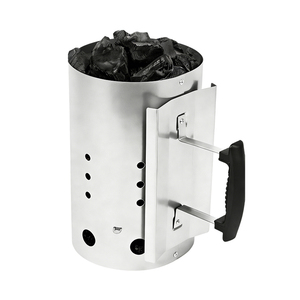 Allume-feu compact en acier inoxydable Pinnovo Rapidfire pour <span class=keywords><strong>barbecue</strong></span> au charbon avec poignée - Product Image 5