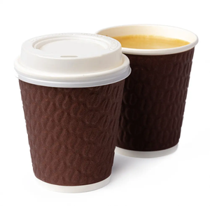 Machine automatique de formage de gobelets en papier à motif gaufré coréen à grande vitesse, gobelets à café texturés 3D de qualité supérieure, 70-80 pièces/min - Product Image 5