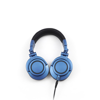 ATH M50X Peralatan Studio Rekaman Musik Headset Monitor Headphone untuk Rekaman Studio, Siaran, dan Podcast