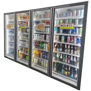 Porta in vetro riscaldata isolata con dimensioni Logo personalizzate per soluzioni di refrigerazione commerciale Walk in Cooler Freezer