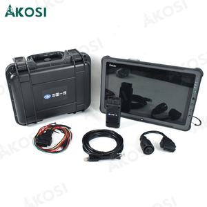 Scanner OBD2 robuste pour machines FAW avec contrôle ABS + tablette Getac F110 pour diagnostic industriel et de construction de systèmes de transmission - Product Image 3