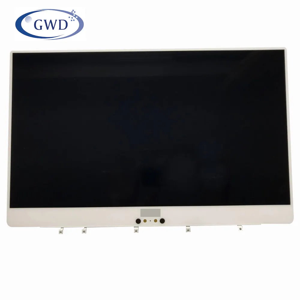 Жк-экран в сборе для ноутбука DELL XPS 13 9380 UHD 3840*2160, сенсорный дисплей + рамка, белый дигитайзер LQ133D1JX31 08XDHY