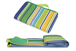 Grass Green Stripe Big Picnic <b>Blankets</b> <b>Beach</b> <b>Blanket</b> Outdoor Camping <b>Blanket</b> Rug Easily Foldable Picnic Mat - Product Image 6