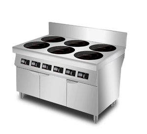 Cocina de Inducción de Acero Inoxidable de Alta Potencia para Cocina y Restaurante, de Grado Comercial, Ahorro de Energía - Product Image 1
