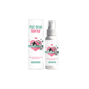 Spray Bucal para Perros y Gatos, 100 ml, Extracto Herbal, Promueve un Aliento Fresco, Refuerza el Sistema Inmunitario, Limpia los Dientes, Encías Saludables, Sin Cepillo Dental - Product Image 1