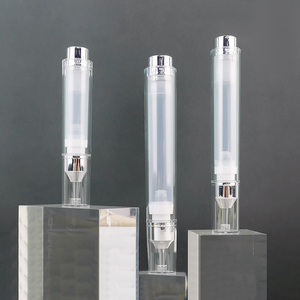 Sang trọng PS ống tiêm huyết thanh ống rõ ràng <span class=keywords><strong>5ml</strong></span> <span class=keywords><strong>10ml</strong></span> 15ml không có không khí mắt chai kem Nhựa mỹ phẩm ống tiêm ống nhỏ giọt Bơm Dispenser chai - Product Image 5