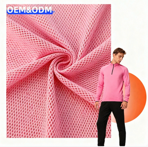 Khá thiết kế 100% <span class=keywords><strong>Polyester</strong></span> đan đồng bằng chim mắt lưới vải cho chạy bộ phù hợp với - Product Image 1