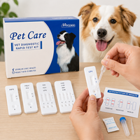 Kit de test rapide de typage sanguin canin pour animaux de compagnie, prix de gros, modèle ALICE01, durée de conservation de 3 ans, certifié CE Classe II