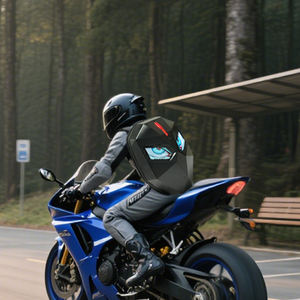 Sac à dos LED intelligent exclusif USB Night Rider Smart Eyes étanche à <span class=keywords><strong>la</strong></span> mode Inteligente numérique - Product Image 3