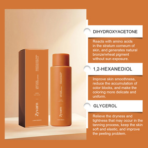 Lotion auto-bronzante hydratante et lissante Zyvarn brun clair naturel, légère, pour un teint uniforme du corps - Product Image 4