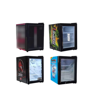 ओमेइट स्क्र35 35 एल काउंटर शीर्ष रेफ्रिजरेटर पेय ग्लास दरवाजे के साथ मिनी डिस्प्ले फ्रिज को भोजन कर सकता है - Product Image 1