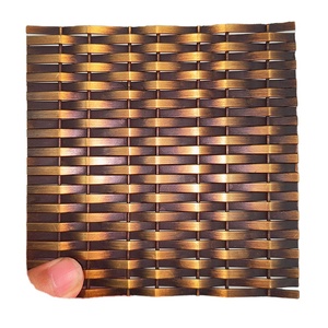 การติดตั้งลวดตาข่ายสถาปัตยกรรม ลวดตาข่ายผนังเป็นการเสริมการออกแบบเฟอร์นิเจอร์บรรยากาศใหม่ที่ละเอียดอ่อน - Product Image 1