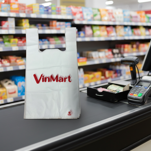 Bolsas de Plástico Impresas Personalizadas para Camisetas, Bolsas de Compras para Supermercados y Minoristas - Product Image 1