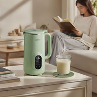 Máquina Eléctrica para Leche de Soya 800ML con Función de Calentamiento Automático, Sistema de Funcionamiento Silencioso, Licuadora Multiusos para Desayuno, Uso Doméstico