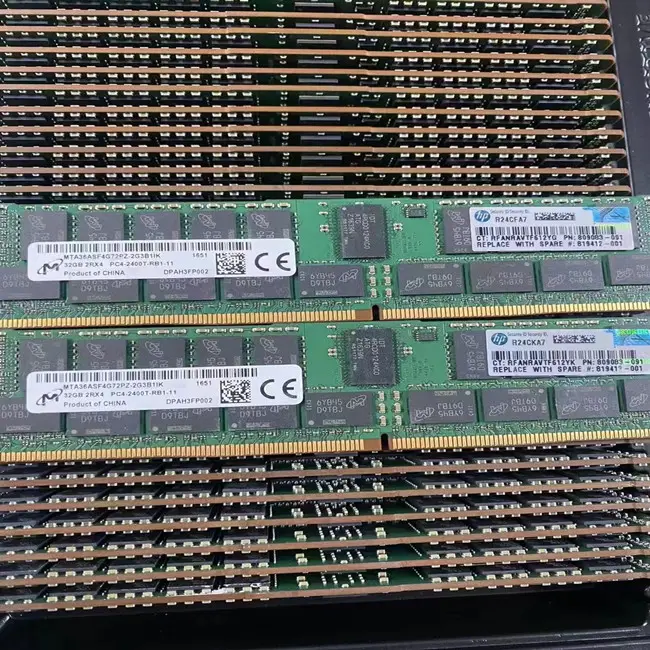 Mới trong kho RAM DDR4 máy chủ M393A4K40DB3-CWE 1x32GB Ram DDR4-3200 RDIMM Memoria RAM DDR4 PC4-25600R kép xếp hạng X4 mô-đun