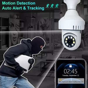 Chất lượng cao E27 tầm nhìn ban đêm không dây Ánh Sáng Bóng đèn máy ảnh 1080P đêm phiên bản Home an ninh wifi PTZ CCTV Camera không dây - Product Image 6