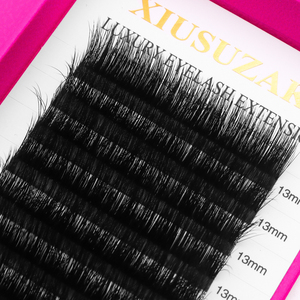 XIUSUZAKI Nuevo estilo DAMMAN 3D Pestañas de Camelia multicapa 3D Efecto esponjoso Extensiones de pestañas Logotipo personalizado Pestañas de Camelia - Product Image 5