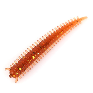 Señuelo de Pesca de Silicona de 6 cm y 1 g, Imitación de Lombriz de Tierra y Centípodo, para Agua Dulce, Paquete de 5 - Product Image 5