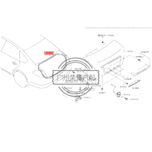 84830-JN00A84830-JN00A NISSAN BA tapa Junta comprar, precio en Cheliábinsk - Product Image 1