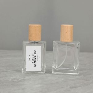 Disponible en Stock: Botella de Perfume Cuadrada de Vidrio Grueso de 30ml, 50ml y 100ml, de Lujo y Moderna, con Pulverizador y Tapa de Rosca, Ecológica, para Limpiador Facial - Product Image 4
