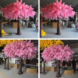 Wedding & Graduation Giant pink Indoor Outdoor Realistic <b>Artificial</b> Flowers Blossom Cherry <b>Trees</b> - Product Image 3
