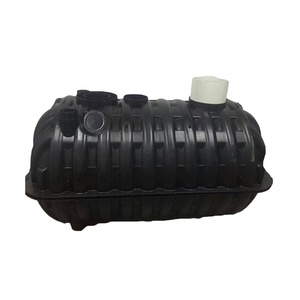 Équipement de traitement des eaux usées prêt à l'emploi de bonne qualité, système de fosse septique en plastique PP noir, 0,6-2,5 m³, souterrain - Product Image 1