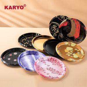 ถาดซูชิพลาสติก 251 ใบ ถาดซาซิมิปลาแซลมอนสำหรับงานเลี้ยง ถาดกลมใส ฝาปิดใส กล่องซูชิพลาสติกแบบใช้แล้วทิ้ง ภาชนะใส่ซูชิพลาสติก - Product Image 3