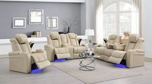 Benutzer definierte moderne Luxus PU Leder elektrische 3 2 1 Sitzer Smart Recliner Sofa Stuhl Set Wohnzimmer möbel für Heimkino - Product Image 5