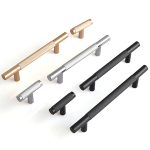 Oukali Mỹ đơn giản tủ xử lý 128mm đồ nội thất tủ kunrled Thiết kế phòng ngủ tủ quần áo kéo nhôm núm xử lý - Product Image 3