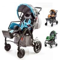 Poussette de rééducation pour bébé réglable avec appui-tête ergonomique et support