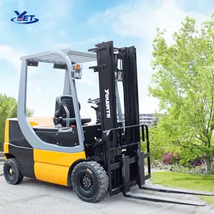 Heli 1.5 ton baru murah Cina baterai 1 ton forklift listrik kecil 3 ton forklift listrik mini