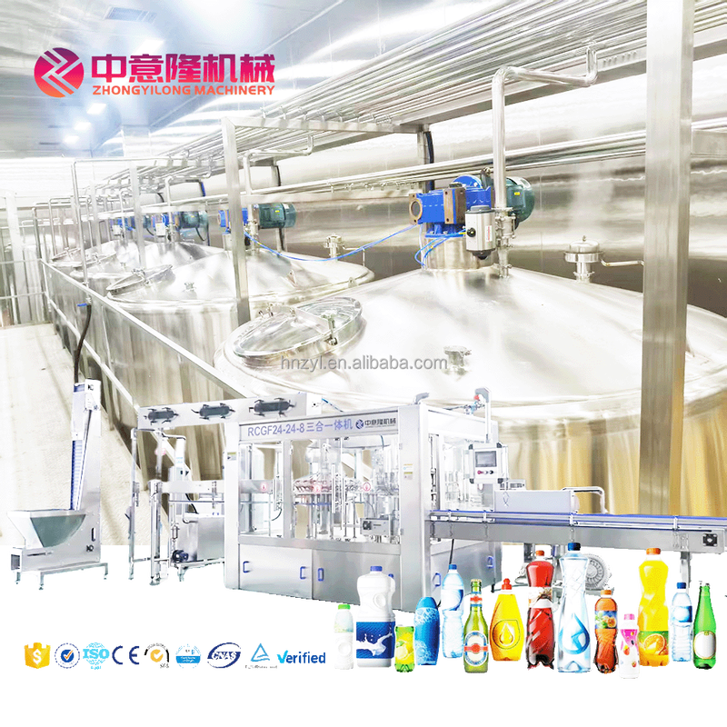 Complete Production Line for Free Beverage