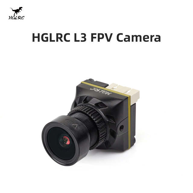 HGLRC L3 FPV Camera 1200TVL 2.1mm/2.5mm Lens NTSC/PAL Switchable Low Latency Mini Camera for RC FPV Racing Drone