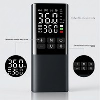 Cross-border Exclusive Car air Pump Automatic Stop-and-start Electric Tire Inflator Wireless Digital Display ABS Material