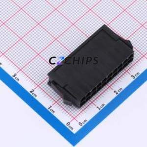 43020-20R Housing (Wire-to-Board / Wire-to-Wire) P=3mm Connector ( Jack Structure: 2x10P )( Pitch: 3mm )( Row Spacing: 3mm ) - Product Image 2