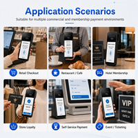 Terminal de Control de Asistencia con Reconocimiento de Venas de la Palma de la Mano y Bluetooth, con Android 13.0, para Sistemas de Estacionamiento y Servicio en Exteriores